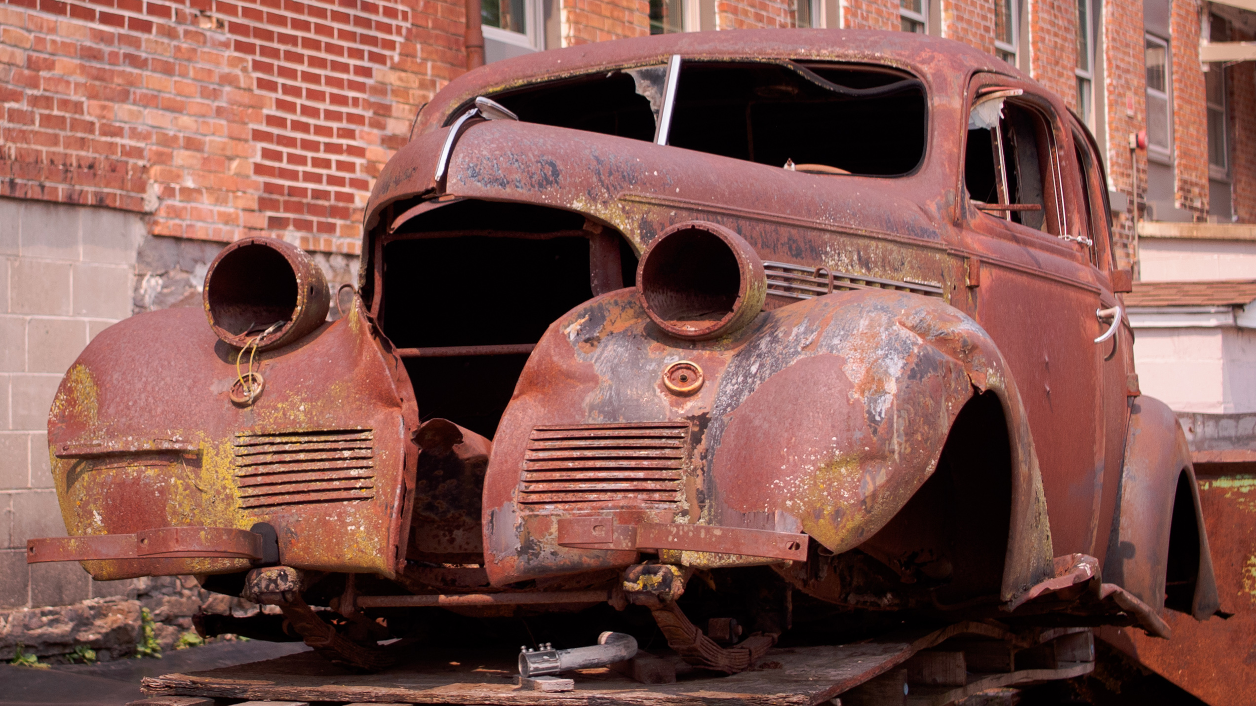 Old car in Berlin, WI