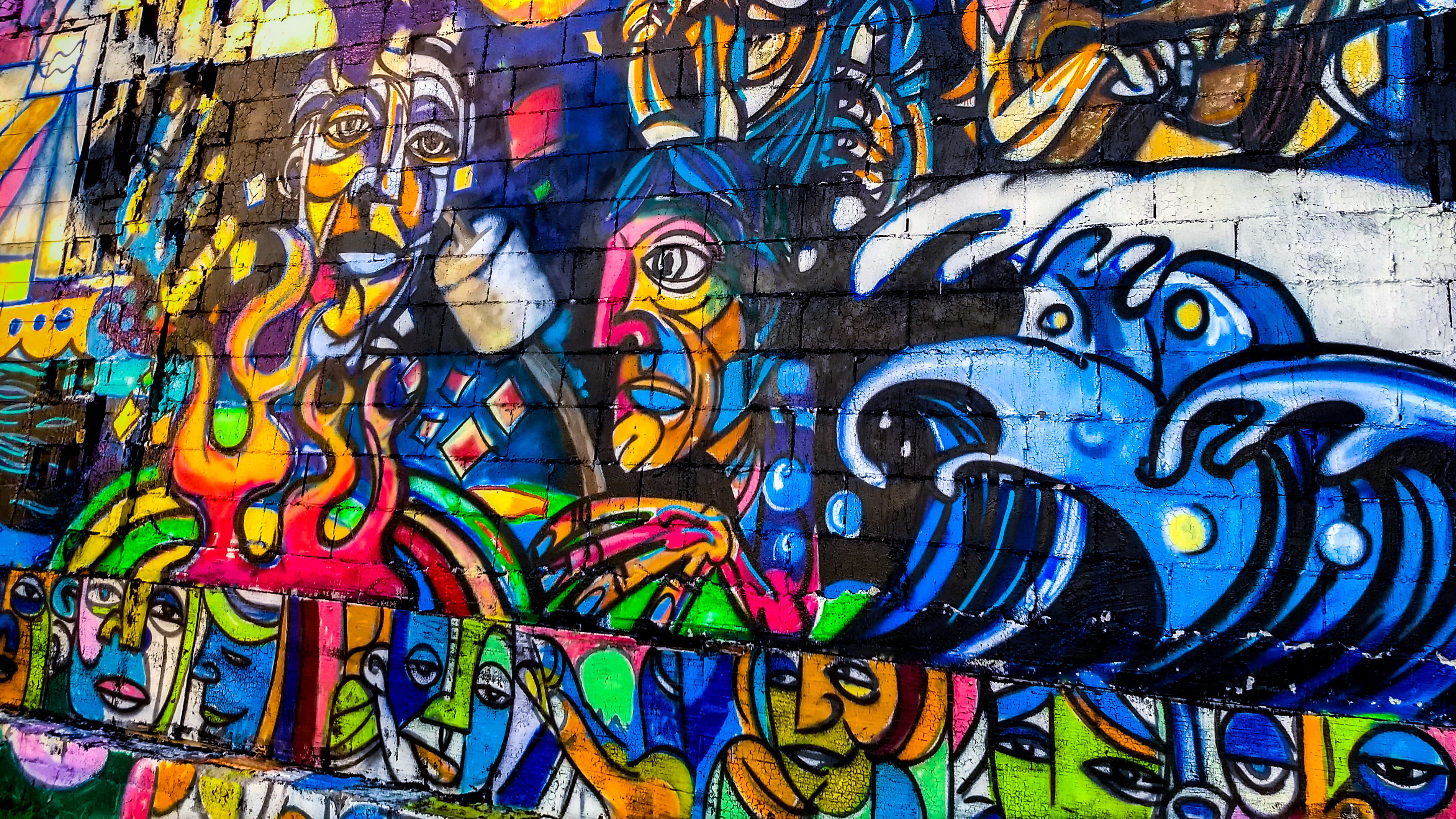 Mural in Ludington, MI